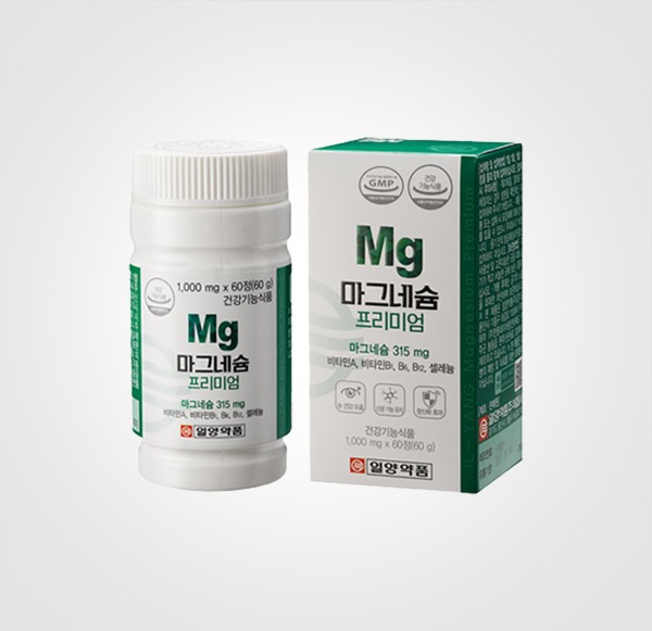 일양약품 프리미엄 마그네슘 60정 1통