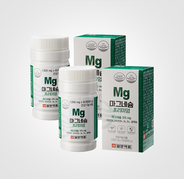 일양약품 프리미엄 마그네슘 60정 2통