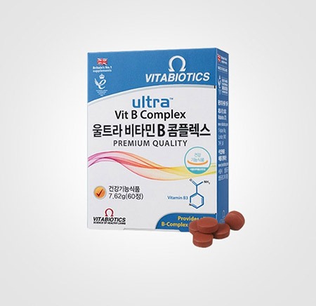 비타바이오틱스 수용성 비타민B 60캡슐