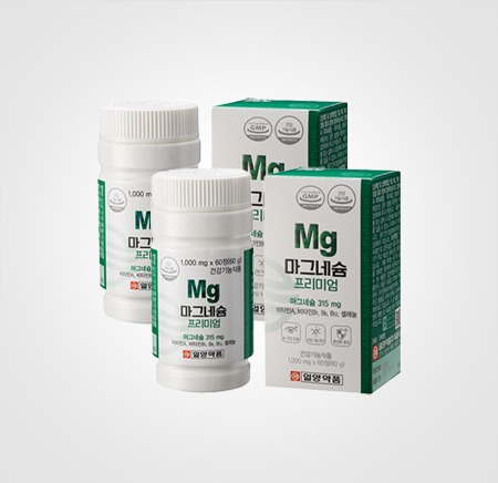 일양약품 프리미엄 마그네슘 60정 2통